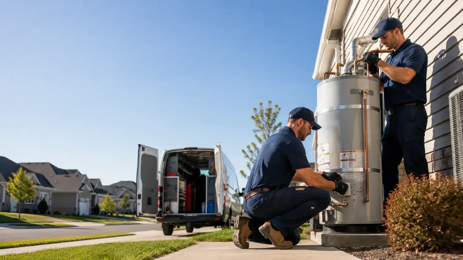 Water Heater Installation in Rio, IL